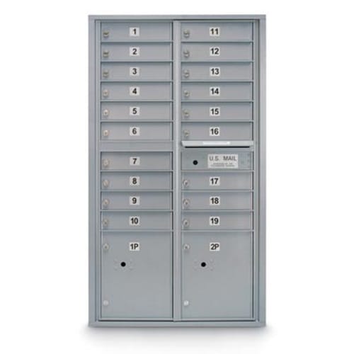 19 Door Standard 4C Mailbox with (2) Parcel Lockers preview 1